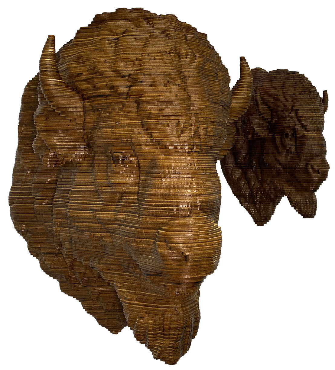 Bison Sculptures Robertwood Art